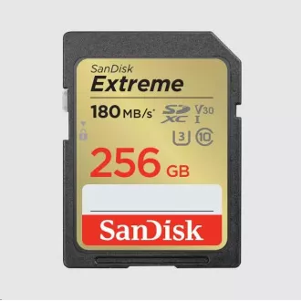 SanDisk SDXC kartica 256 GB Extreme (190 MB/s klasa 10, UHS-I U3 V30)