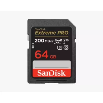 SanDisk SDXC kartica 64 GB Extreme PRO (200 MB/s klasa 10, UHS-I U3 V30)
