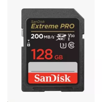 SanDisk SDXC kartica 128 GB Extreme PRO (200 MB/s Class 10, UHS-I U3 V30) SanDisk SDXC kartica 128 GB Extreme PRO (200 MB/s Class 10, UHS-I U3 V30)