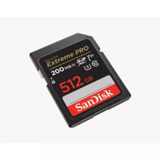 SanDisk SDXC kartica 512 GB Extreme PRO (200 MB/s Class 10, UHS-I U3 V30)