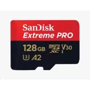 SanDisk micro SDXC kartica 128 GB Extreme PRO (200 MB/s Class 10, UHS-I U3 V30) + adapter
