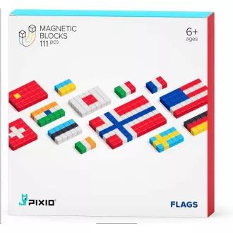 PIXIO Magnetski komplet zastavica