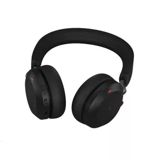 Jabra slušalice Evolve2 75, Link 380a MS, stereo, crne