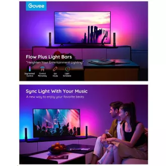 Govee Flow Plus SMART LED TV & Gaming - RGBICWW Govee Flow Plus SMART LED TV & Gaming - RGBICWW