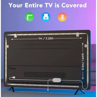 Govee TV 46-60" SMART LED pozadinsko osvjetljenje RGB Govee TV 46-60" SMART LED pozadinsko osvjetljenje RGB