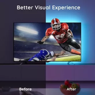 Govee TV 46-60" SMART LED RGB pozadinsko osvjetljenje + kontroler Govee TV 46-60" SMART LED RGB pozadinsko osvjetljenje + kontroler