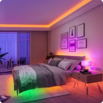 Govee WiFi RGBIC Smart PRO LED traka 10 m - ekstra izdržljiva Govee WiFi RGBIC Smart PRO LED traka 10 m - ekstra izdržljiva