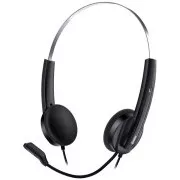 GENIUS slušalice HS-220U/ USB/ crno-srebrne