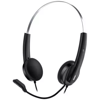 GENIUS slušalice HS-220U/ USB/ crno-srebrne