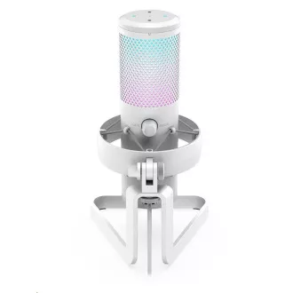 SPC Gear mikrofon AXIS Streaming mikrofon Onyx White USB