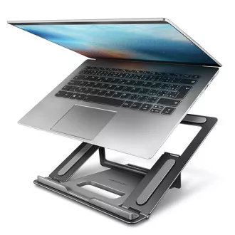 AXAGON STND-L, metalni stalak za prijenosna računala 10"-17.3", 4 podesive visine, sivi AXAGON STND-L, metalni stalak za prijenosna računala 10"-17.3", 4 podesive visine, sivi