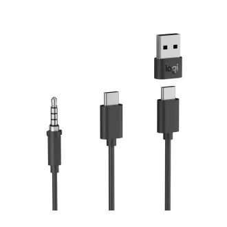 Logitech Zone Wired Earbuds Teams, grafit Logitech Zone Wired Earbuds Teams, grafit