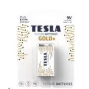 TESLA BATERIJE 9V GOLD+ (6LR61 / BLISTER FOLIJA 1 KOM)