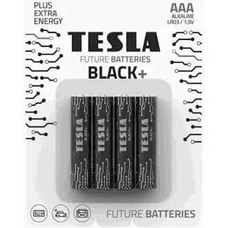 TESLA BATERIJE AAA BLACK+ (LR03 / BLISTER FOLIJA 4 KOM)