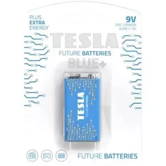 TESLA BATERIJE 9V BLUE+ (6F22 / BLISTER FOLIJA 1 KOM)