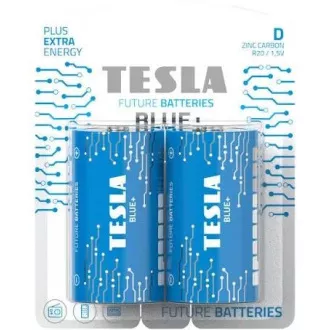 TESLA BATERIJE D BLUE+ (R20 / BLISTER FOLIJA 2 KOM.)