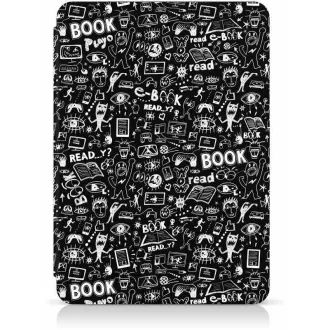 CONNECT IT torbica za Amazon Kindle 2021 (11. gen.), DOODLE crna
