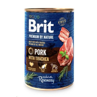 Konz.Brit Premium by Nature svinjetina s dušnicima 400g