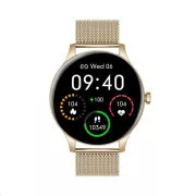 Garett Smartwatch Otmjeni zlatni, čelični