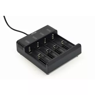 GEMBIRD punjač baterija BC-USB-02, 4 kom, Ni-MH + Li-ion