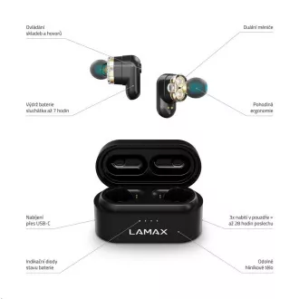 LAMAX Duals1 in-ear slušalice - crne LAMAX Duals1 in-ear slušalice - crne