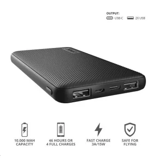 TRUST power bank Primo Powerbank 10000 mAh ECO