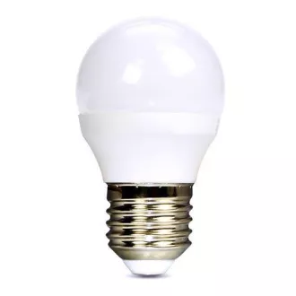 Solight LED žarulja, miniglobus, 6W, E27, 6000K, 510lm