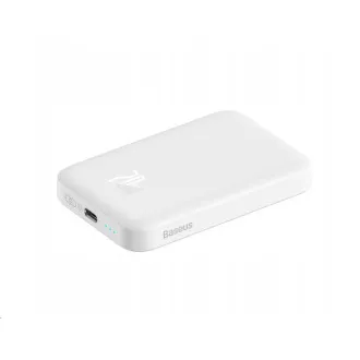 Baseus power bank s bežičnim punjenjem 6000 mAh (kompatibilan s MagSafe), bijela