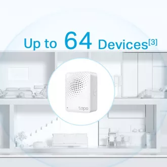 TP-Link Tapo H100 WiFi Smart Tapo IoT čvorište sa melodijom zvona (2,4 GHz, Matter certificirano) TP-Link Tapo H100 WiFi Smart Tapo IoT čvorište sa melodijom zvona (2,4 GHz, Matter certificirano)