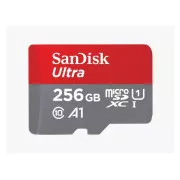 SanDisk MicroSDXC kartica 256GB Ultra (150 MB/s, A1 klasa 10 UHS-I) + adapter