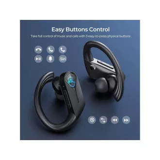 MPOW Flame Solo - sportske bluetooth slušalice, crne