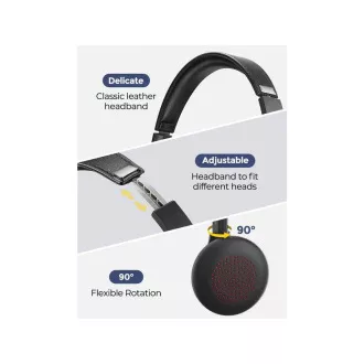 MPOW HC5 Business headset - bežične slušalice, crne MPOW HC5 Business headset - bežične slušalice, crne