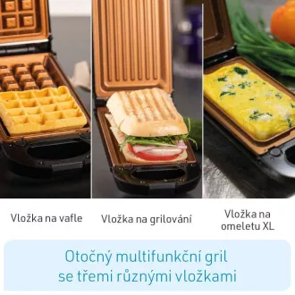 Višenamjenski roštilj Livington Flip Switch