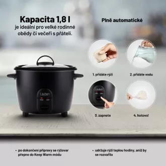 Lauben Rice Cooker 1800BC - kuhalo za rižu