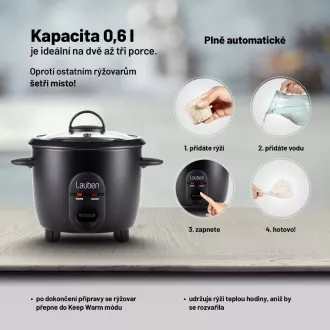 Lauben Rice Cooker 600BC - kuhalo za rižu