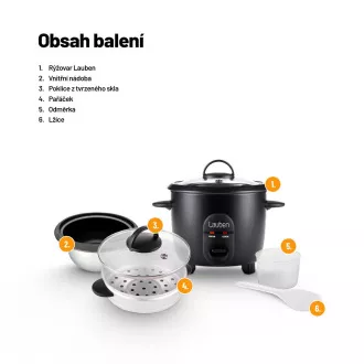Lauben Rice Cooker 600BC - kuhalo za rižu