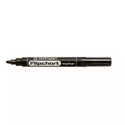 Marker Centropen 8550 za Flipchart crni cilindrični vrh 2,5 mm