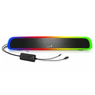 GENIUS zvučnici USB SoundBar 200BT/ Bluetooth/ 3.5" jack/ 4W/ RGB/ crni GENIUS zvučnici USB SoundBar 200BT/ Bluetooth/ 3.5" jack/ 4W/ RGB/ crni