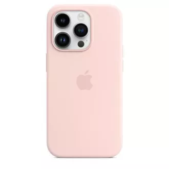Silikonska maska APPLE iPhone 14 Pro s MagSafeom - Chalk Pink Silikonska maska APPLE iPhone 14 Pro s MagSafeom - Chalk Pink