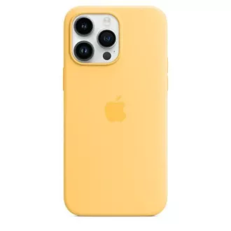APPLE iPhone 14 Pro Max silikonska maska sa MagSafe - Sunglow APPLE iPhone 14 Pro Max silikonska maska sa MagSafe - Sunglow