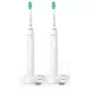 Philips HX3675/13 Sonicare 3100, set četkica za zube, za odrasle, 31000 vibracija/min, timer, senzor pritiska, bijela