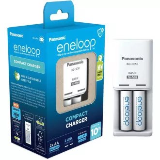 PANASONICNAB. KJ50MCC20E 2xAA ENELOOP N, 2000 mAh za AA/AAA (Blister 2 kom + refil)