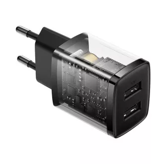 Baseus kompaktni punjač 2U 10.5W crni Baseus kompaktni punjač 2U 10.5W crni