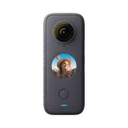 Vanjska akcijska kamera Insta360 ONE X2, vodootporna, dvostruka leća od 360°, 30 fps, glasovna kontrola