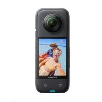 Insta360 X3 akcijska kamera, 5.7K / 4K, do 60 fps, 6-osni žiroskop, 360° snimak, Active HDR, vodootporan