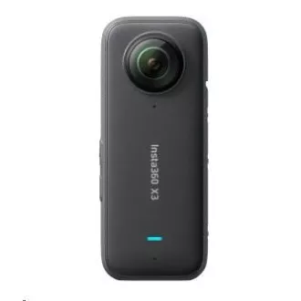 Insta360 X3 akcijska kamera, 5.7K / 4K, do 60 fps, 6-osni žiroskop, 360° snimak, Active HDR, vodootporan