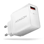 AXAGON ACU-QC19W, QC mrežni punjač 19W, 1x USB-A port, QC3.0/AFC/FCP/SMART, bijeli