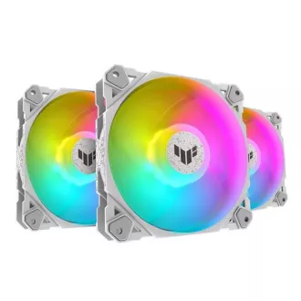 ASUS ventilator TUF GAMING TF120 ARGB 3IN1 WHITE, 3x120mm PC kućište ventilator ASUS ventilator TUF GAMING TF120 ARGB 3IN1 WHITE, 3x120mm PC kućište ventilator