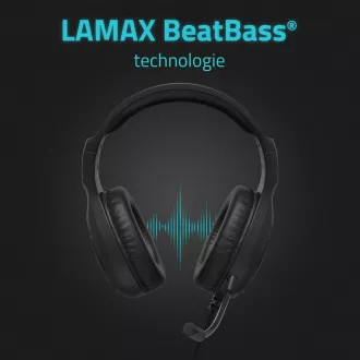 LAMAX Heroes Guard1 - slušalice - crne LAMAX Heroes Guard1 - slušalice - crne