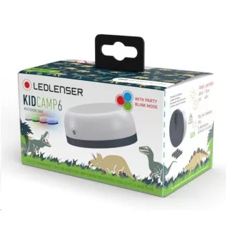Ledlenser Kidcamp6 džepna svjetiljka s dinosaurom za djecu Ledlenser Kidcamp6 džepna svjetiljka s dinosaurom za djecu